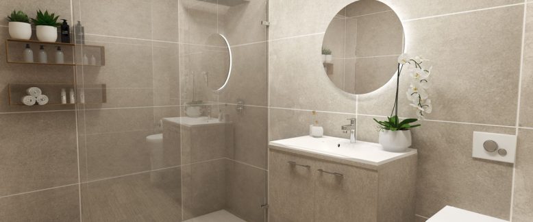 Salle de bains – ambiance moderne